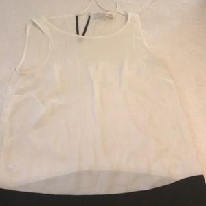 Like new shirt loft black and white